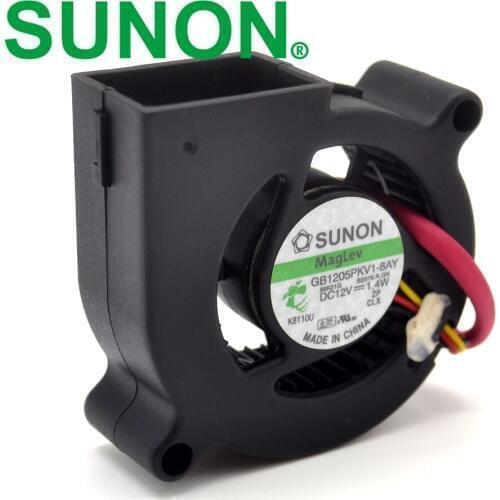 100pcs camera cooling fan GB1205PKV1-8AY 50mm DC 12V blower turbo