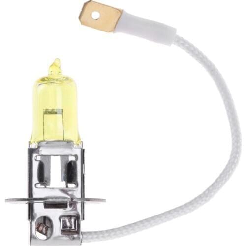 VODOOL Halogen Bulb H3 12V 55W 3000K Quartz Glass Car HeadLight Quartz Glass Auto Light Lamp Xenon Head Lamp Fog Lamp 1pcs