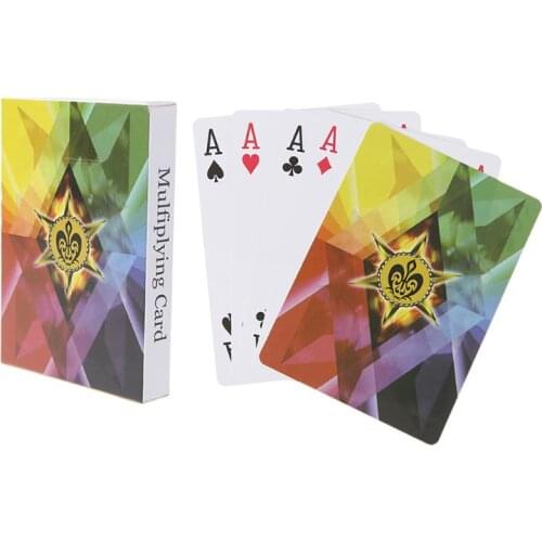 1Set/54 cards Professional Magic Playing Card Good quality and Thin Paper Card Magician Props Night Club Bar Party Poker Cards
