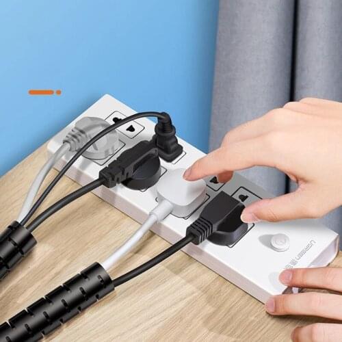 1 Pcs 1.5/3/5M Flexible Spiral Cable Organizer Storage Pipe Cord Protector Management Cable Winder Desk Tidy Cable Accessories