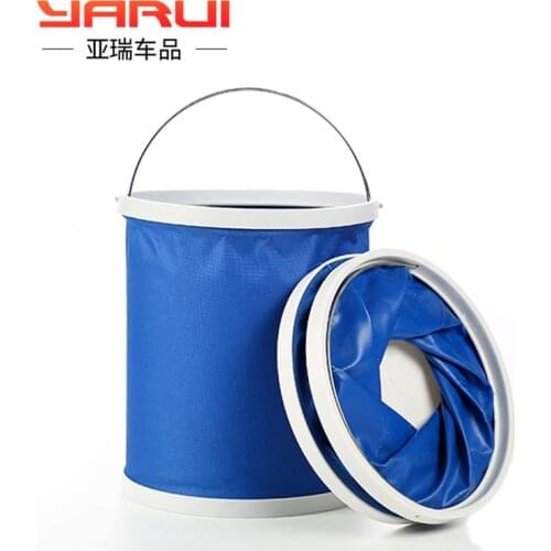 11L car wash bucket portable folding telescopic outdoor fishing tool