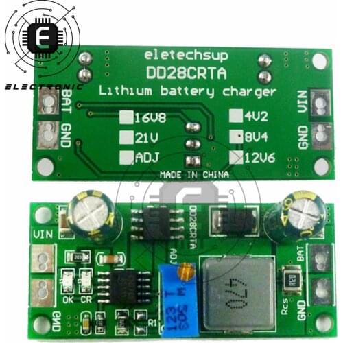 1A 3.7-18.5V Lithium Battery Charger Module Wide Application and High Safety