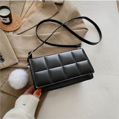 2020 Winter Diamond Lattice Flap Tassel Crossbody Bags for Women Shouder Bag Messenger Bag Handbags Designer Bolsa Feminina Sac