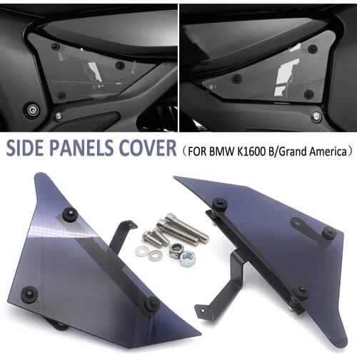 K 1600 B GA Motorcycle Side Fill Panels Fairing Cowl Cover Plates Tank Trim For BMW K1600B K1600GA K1600 Grand America / B / GA