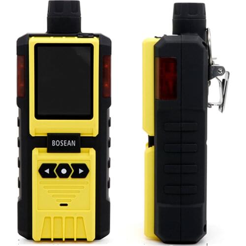 Digital Pumping O3 Gas Detector Industrial Portable Ozone meter K-600 Four Alarm methods 1-100ppm--1ppm