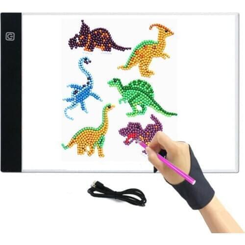 Kids Diamond Painting Kits Dinosaur Diamond Painting Stickers DIY 5D Diamond Embroidery Stitch Arts Crafts Children Mosaic Kits