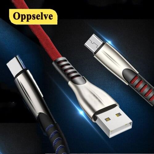 Micro USB Type C Cable High Speed Phone Charger For Android Xiaomi Samsung Huawei Mate P50 Honor 3.0A Fast Charging Type C Cable