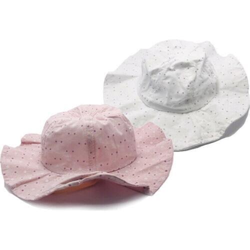 New Summer Outdoor Cute Baby Kids Wide Brim Sun Hat Rabbit Ear Bucket Cap Bonnet