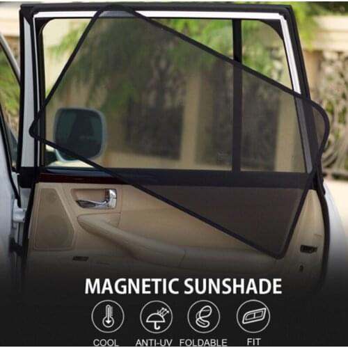 For Honda CRV 2017 2018 2019 2020 Magnetic Window Car Sunshield Gauze Mesh Sunshade Protective Cover Accessories