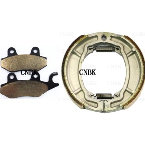 Brake Pads Drum Shoe Set for YAMAHA YS 250 Fazer 2006 - 2008 Front Rear Onroad