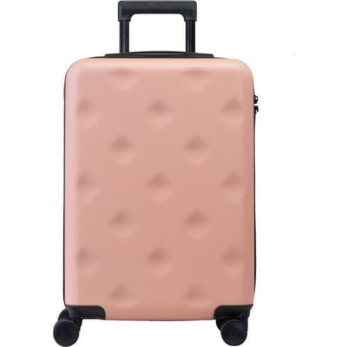 New Fashion 20'24'28 Zipper PC Unisex Travel Large Capacity High Quality Luggage Rolling Hardside Luggage Rolling Trolley