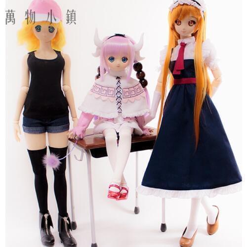 Accept custom Kobayashi-san Chi no Maid Dragon Cosplay Lukeya/Connor/Thor suit 1/3 BJD COS Doll Clothes