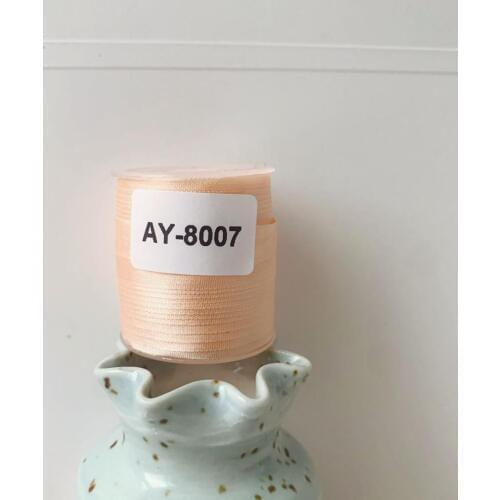 AY-8007 A Roll Wholesale 2mm-36mm 100% Pure Silk Embroidery Ribbons Handcraft Supply Double Faced Thin Taffeta Silk Ribbon