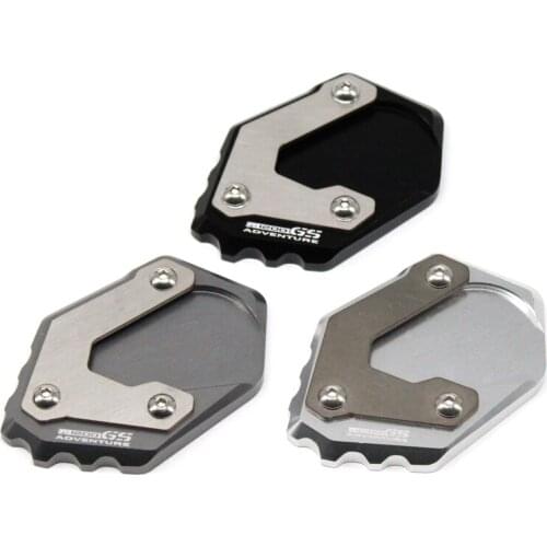 Motorcycle Kickstand Foot Side Extension Pad Support Plate Enlarge Stand ForBMW R1200GS LC R1200 GS Adventure 2014 2015 2016