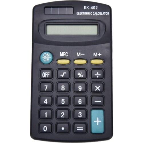 Portable 8 Digit Calculator General Purpose Electronic Calculator Battery Powered School Company Office Supplies
