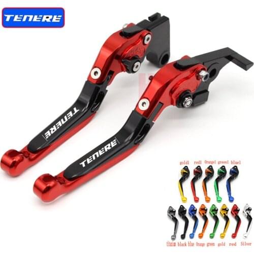 CNC Motorcycle Adjustable Folding Extendable Brake Clutch Lever For YAMAHA XT1200Z/ZE Super Tenere 2010-2016 TENERE