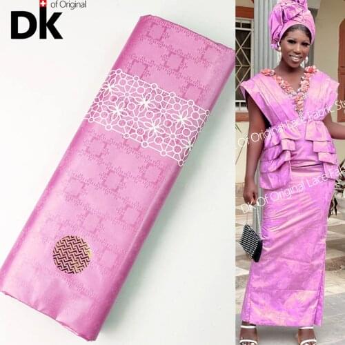 Senegal Bazin Riche Original Fabric African Lace Sewing 2021 High Quality Clothes Material Nigerian Basin Riche Original Dresses