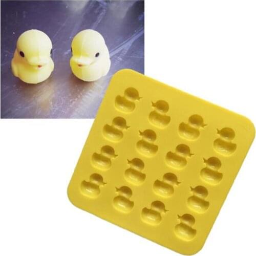 Cute Duck Silicone Mold DIY Chocolate Ice Biscuit Candy Moulds