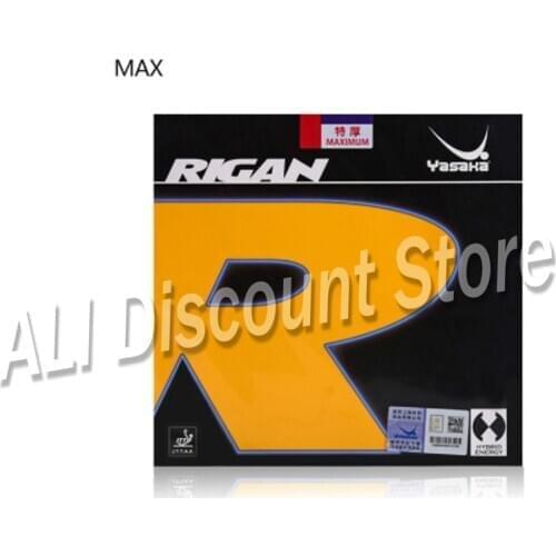 Yasaka Original RIGAN B-85 Pimples In Table Tennis Rubber hybid energy Pips-In Ping Pong Sponge Tenis De Mesa