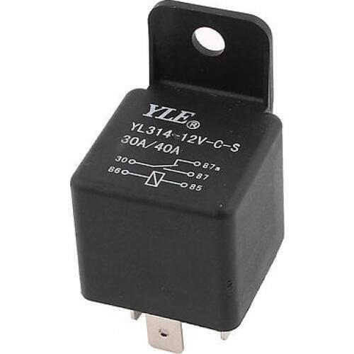 YL-314-12V-C-S DC12V 5-Pin General Purpose Coil Power Relay for Car Auto