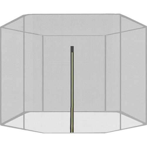 NEW Indoor Outdoor Safe Netting 10 feet/15 feet Trampoline Enclosure Safety Net Replacement Safety Enclosure Net for 6- 12 Poles