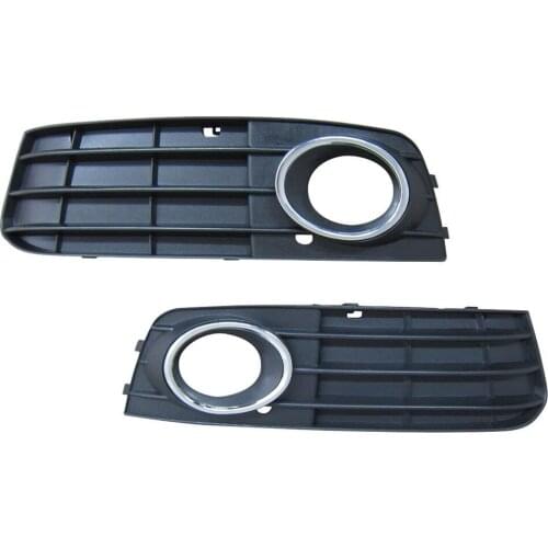 1 Pair Automobiles 8KD80768101C/8KD80768201C Fog Light Grille Car Accessory Replacement for B8 A4L 09-12
