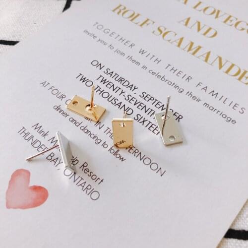 10pieces/lot DIY new Alloy earrings Supplies for Accessories