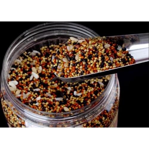 2 Pcs Birds Feeder Adding Scoop Spoon Poultry Feeding Supplies Cage Accessory For Dove Pigeon Chicken Pets Toy Cup GXMA