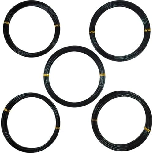 Anodized Aluminum Bonsai Training Wire 5-Size Starter Set-1.0Mm,1.5Mm,2.0Mm,2.5Mm,3.0Mm(147 Feet Total)-Choose Your Color(5 Size