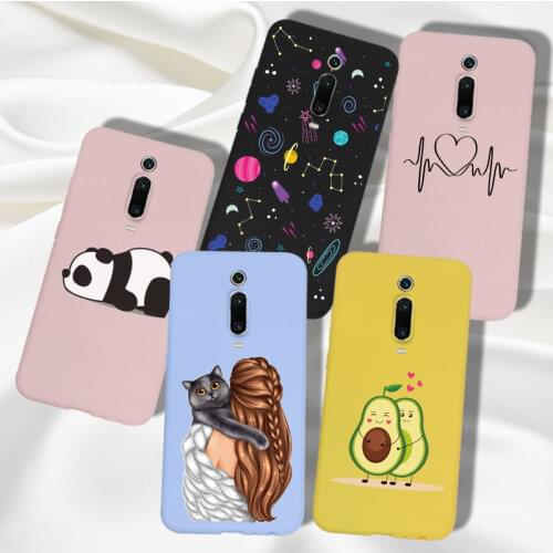 Avocado Cat Case For Xiaomi Redmi K20 Pro Mi 9T Pro Case Cover Silicone Matte Candy For Xiomi Mi9T Pro Case Bumper