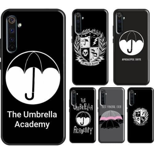 Umbrella Academy Logo Phone Case For Realme 7 Pro 8 Pro 6 Pro Q3 GT C3 C21 Cover For OnePlus 9 Pro 7 8 T 9R Nord
