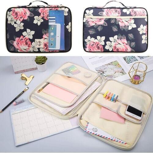 A4 Business File Manager Ipad Bag Meeting Bag Student Information Bag 13 Inch Computer Bag Waterproof Storage Bag Folder