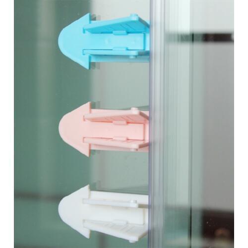 Baby Safety Lock for Sliding Door Window Children Protection Lock Drawer Cabinet Door Wardrobe Anti-pinch Wings Kids Safety Lock
