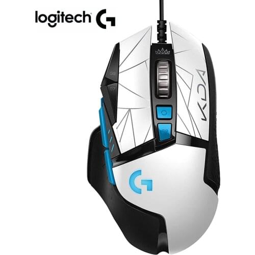 Logitech G502 Hero K/DA High Performance Gaming Mouse Hero 25K Sensor RGB 11 Programmable Buttons Official League of Legends KDA