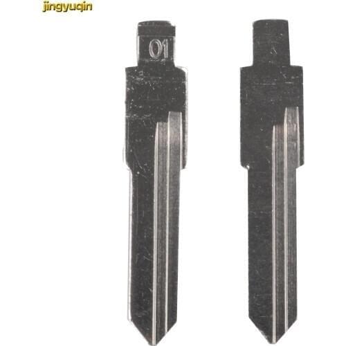 Jingyuqin 10PCS Remote New Arrival HU83 Blank Key Replacement Uncut Blade For Vw Santana Jetta For Audi 100 Golf Car-styling