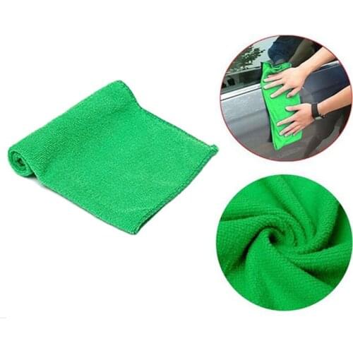 2Pcs Comfortable Cleaning Car Care Microfiber Car Wash Towel Soft Detailing Cloths Wash Towel Duster 9.84''* 9.84'' Inch #281358