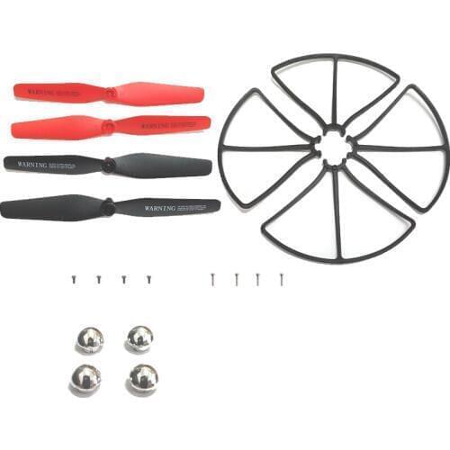 X56W Propeller Protection Frame Blade Cover Spare Part Set for Syma X56W X56 RC Drone Quadcopter Blade Guard Blade Hat Accessory