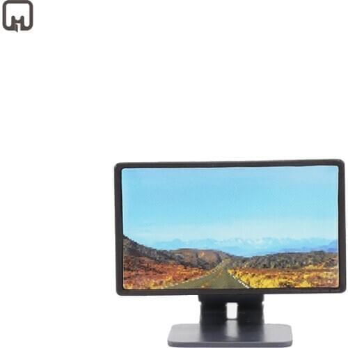 1/12 Scale TV Dollhouse Mini Television LCD TV Toys Dolls Accessories For OB 11 Dolls