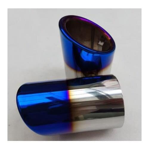 Stainless steel exhaust tip tail pipe muffler For Mazda CX-5 cx 5 cx5 kf 2012 2013 2014 2015 2016 2017 2018 2019 accessories