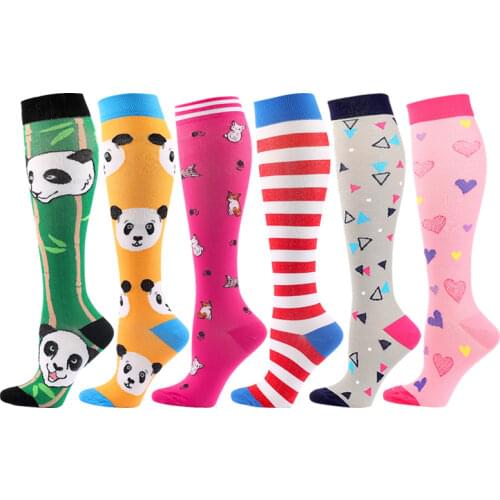 Men and Women Compression Socks Fit For Sports Compression Socks For Anti Fatigue Pain Relief Knee Prevent Varicose Veins Socks