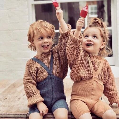 New Summer Baby Shorty Tights Soft Knit Kids Boys Girls Shorts Suspenders Tights