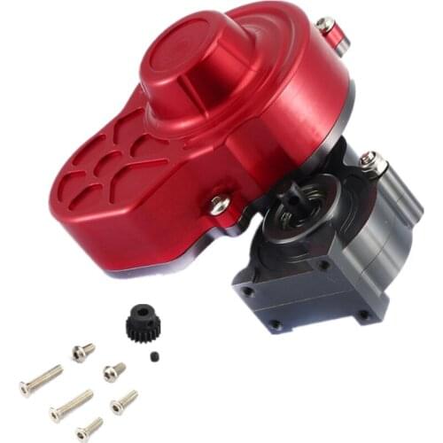 Full Metal Wave Gearbox Seal Dustproof Housing With Gear Speed Change Box For 1/10 RC Tracked Vehicle Axial SCX10 Upgrade Parts