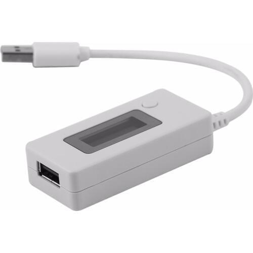 Professional LCD USB Mini Voltage and Current Monitor Tester Detector Mobile Power Capacity Tester KCX-017 Hot Sale