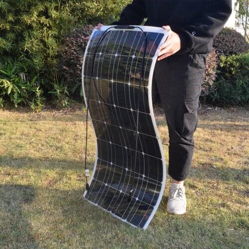 Solar panel 300w 12v flexible photovoltaic energy system kit solar cell battery charger for car RV Vans boat camping home 1000w