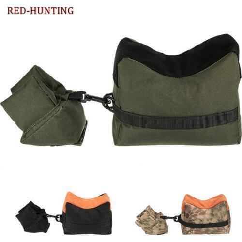 Tactical Outdoor Airsoft Sniper Shooting Gun Front Rear Bag Rest Bench Rifle Gun Support Sandbag Hunting Accessories
