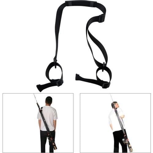 Tactical 2 Point Gun Sling Airsoft Accessories Shooting Rifle Strap Sling Gun Rope for Camping Fishing Rod Outdoor Fixed Belts