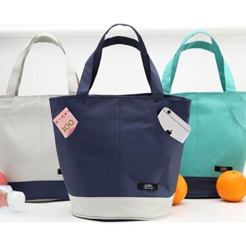 Thermal insulation bag Aluminum foil insulation bag Large capacity lunch bag Student lunch pack 320D 28X24X20cm