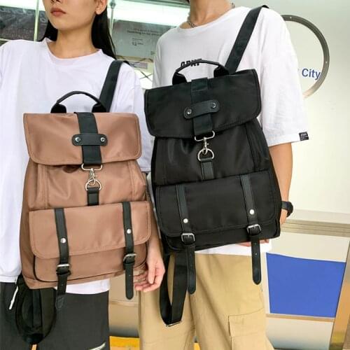 Trending Men Women Backpack Large Capacity Fashion Street Youth Backbag Cool 2021 New Student Couples Schoolbag Personality