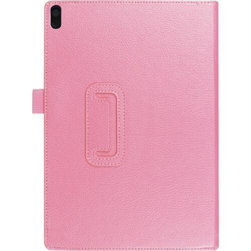 Ultra Thin Slim Litchi 2-Folder Folio Stand PU Leather Funda Cover Case For Lenovo TAB 4 10 TB-X304F TB-X304N 10.1 inch Tablet