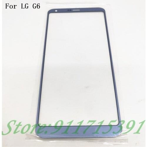 Top Quality For LG G6 H870DS H870 H871 H872 H873 LS993 Front Outer Glass Lens Replacement Part